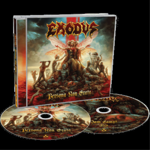 Exodus Persona Non Grata (CD) Album with Blu-ray