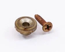 AGP ™ - Telecaster ® - Relic Aged Nickel Vintage Round String Tree and Screw