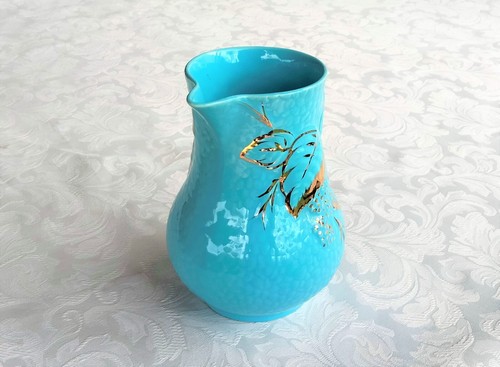 WADE CERAMICS TORQUOISE CERAMIC JUG ENGLAND - Bild 4 von 9
