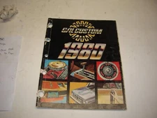 VINTAGE 1980 CAL CUSTOM CATALOG