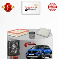 Set Service 3 Filter Und ÖL VW T-Roc 1.5 TSI 110KW 150CV Von 2017-