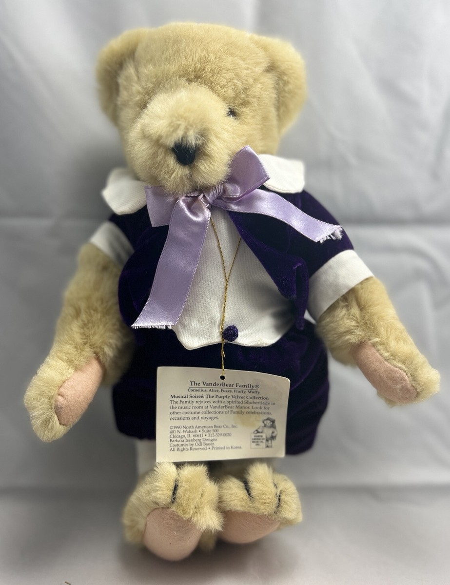 ノースアメリカンベア1982　　　　　　　　Fluffy VanderBear®︎ Fuzzy Vanderbear 1982 North American Bear Co. Jointed
