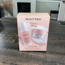 BeautyBio Cleanse + Clarify Set - The Balance Gel Cleanser & The Zenbubble Gel