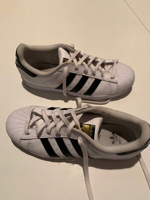 Adidas SUPERSTAR FOUNDATION SHELL TOE White/Black Men's SIZE 7 | eBay
