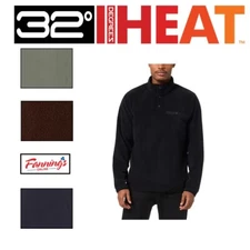 32 Degrees Mens Quarter Snap Neck Jacket K51/L51