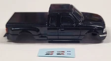 Road Race Replicas / Nu-Rora Sport Pickup HO Scale Slot Car Body - Black - RRR