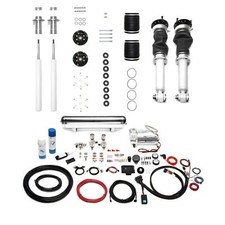 TA Luftfahrwerk + Steuerung + Luft-Kit 19L Tank für BMW 5er E34 Limo + Touring