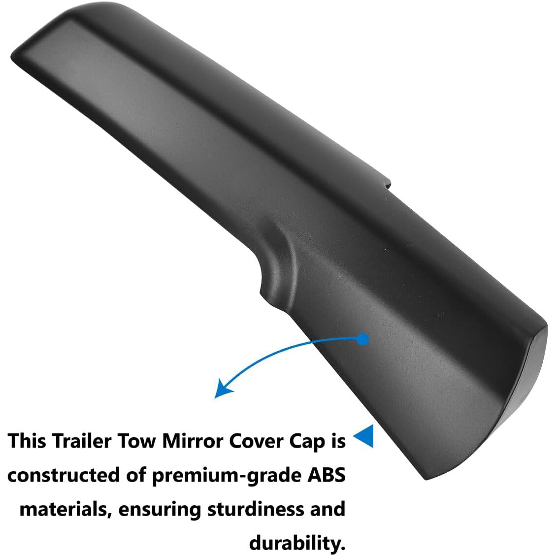 Trailer Tow Mirror Front Arm Cover Left Side Fits For Dodge Ram 1500 2500 3500