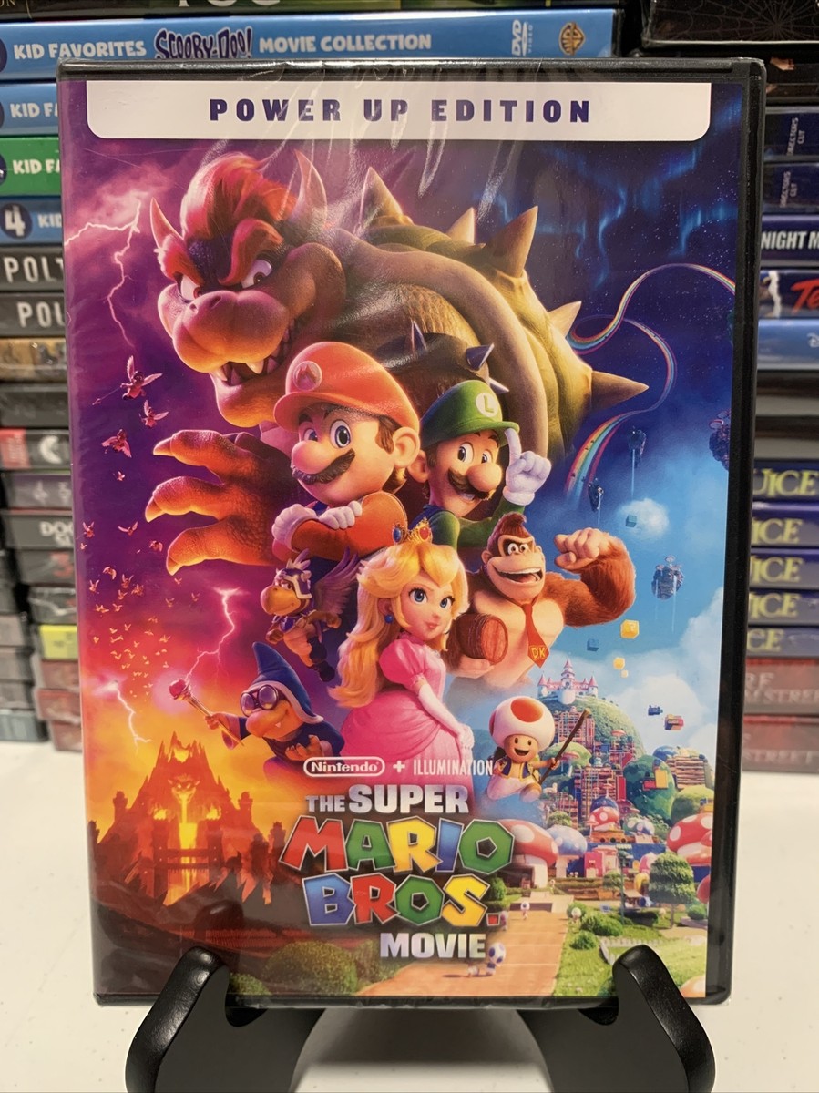 本/CD/DVD the super mario bros movie The Super Mario Bros. Movie DVD Chris Pratt Brand New 🍄 Buy 3 Get