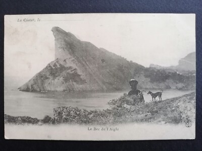 cpa LA CIOTAT (Bouches du Rhône) Rocher du BEC de l'AIGLE animiert Vorgebirge