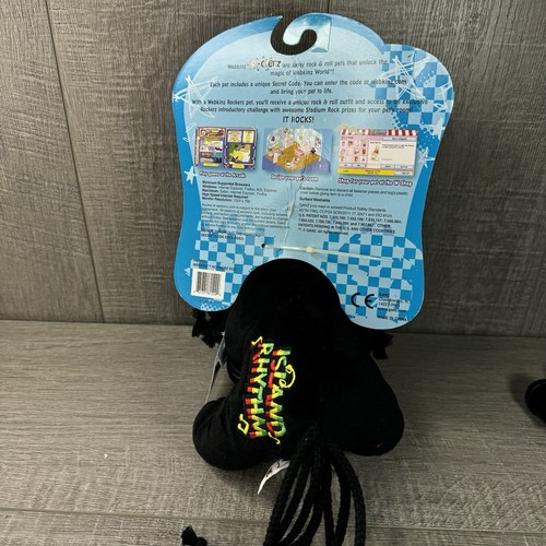 WEBKINZ ROCKERZ DOG ISLAND RHYTHM 🐶 HM5112 - NEW WITH SEALED CODE Bob Marley - Picture 4 of 10