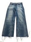 L'Agence Wanda High Rise Crop Wide Leg Jeans in Highland