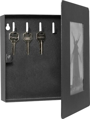 Barska Wall Mount Key Safe Picture Frame Key holder Cabinet, CB12374