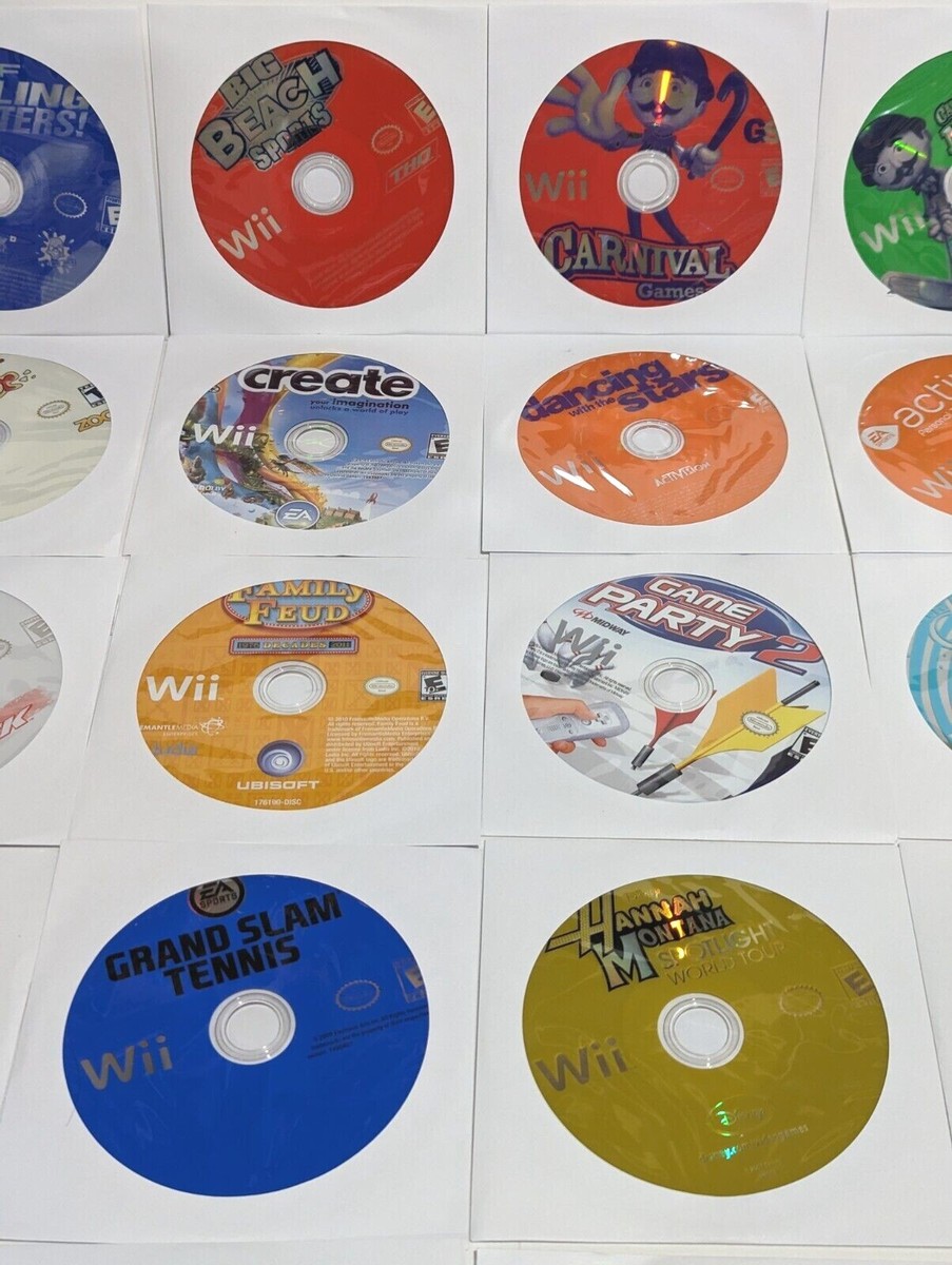 Nintendo Wii Cheap Value Discount Games Good Quality Resurfaced