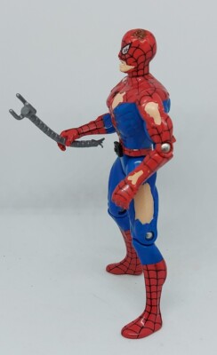 Marvel Spider-Man Animated Series 1995 Battle Ravaged Action