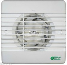 Image of Airvent 406958 Quiet Axial Extractor Fan with Timer 100mm