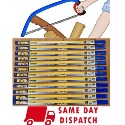 12x Bogensäge Holz strapazierfähige Klingen 610 mm/24 Zoll Holz/Bäume/Zweige Schneidklinge