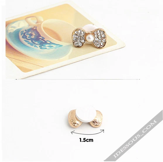 Smartphone Schmuck Gold Stecker StaubSchutz Handy Kappe Stöpsel Iphone Galaxy - Bild 3 von 4