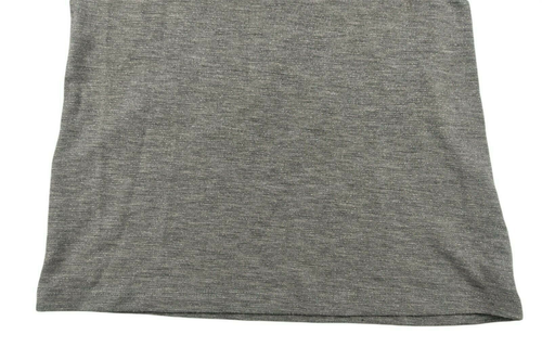 Forever 21 Shirt Womens Size L/G XXI Silver Grey Short Sleeve Top Made In USA - Picture 8 of 12