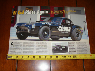 SHELBY COBRA CSX2248 EL CID ORIGINAL 2010 ARTICLE