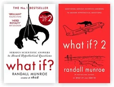 2 Books Set by Randall Munroe What If Serious Scientific Answers ,What If 2 Adn