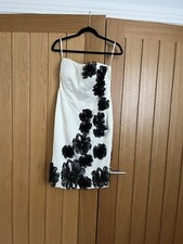 wedding guest midi dress size 10