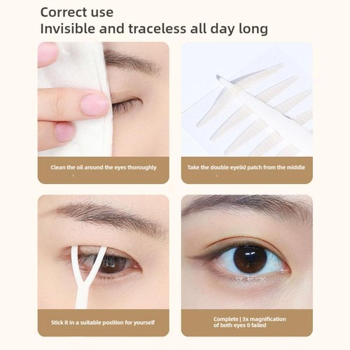 GECOMO Invisible Double Eyelid Tape T4M0 X4B5 Z1Z7 W4F9 I8F2 - Bild 13 von 21