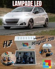 Set LED H7 für Peugeot 208 Restyling Abblendlicht Leuchttürme Lentikular Canbus