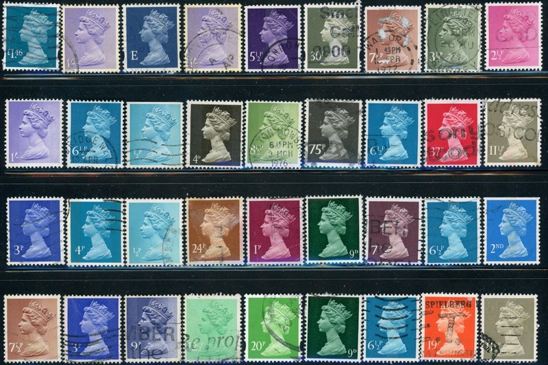 Old Great Britain Stamps, Lot 90131