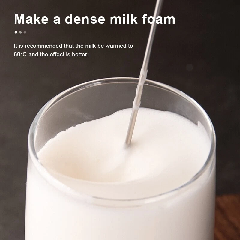 Milk Frother Handheld Mixer Electric Coffee Foamer Egg Beater Cappuccino Stirrer