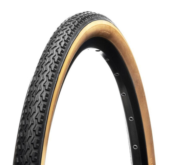 Pneu city 450A Hutchinson anti-glissade noir-beige TR 37-390 de ville