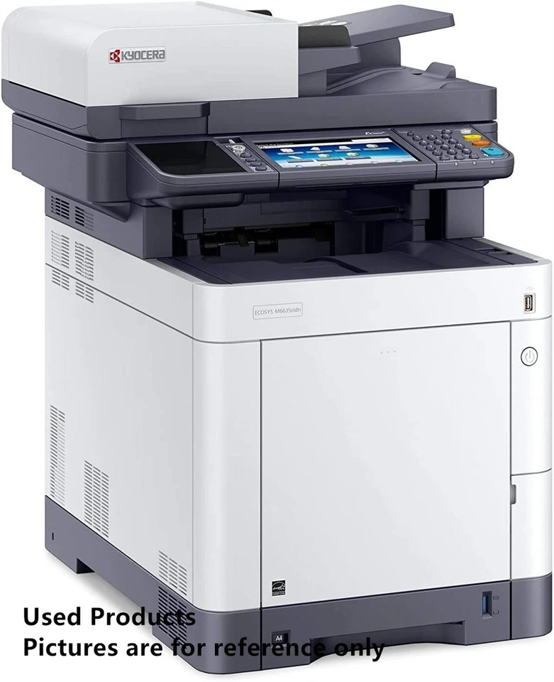 Kyocera ECOSYS M6635CIDN 37 PPM Color Laser Printer w/Toner MFP Tested - Image 4 of 4