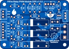 PiFire Relay Module, DIY Pellet Smoker Controller for Traeger Pit Boss etc.