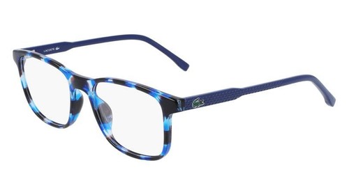 NEW KIDS Lacoste L3633 215 Blue Havana Eyeglasses 49/17/135 with Lacoste Case - 第 1/2 張圖片