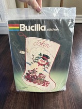 Bucilla Christmas Critters Cross Stitch Stock...