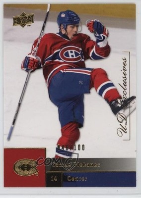2009-10 Upper Deck UD Exclusives 46/100 Tomas Plekanec #20 4gd