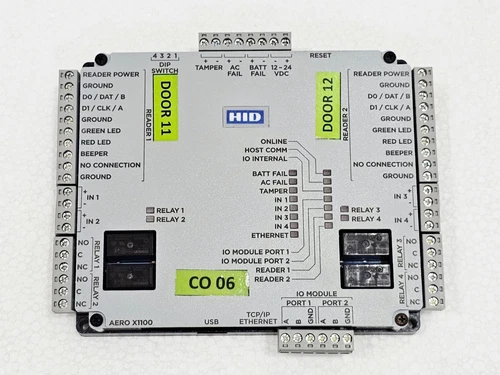 HID AERO X1100 INTELLIGENT CONTROLLER ACCESS CONTROL UNIT P/N: X1100A #9