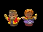 Vintage Fisher-Price Little People King and Queen