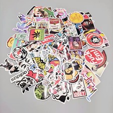 100PCS Skateboard Stickers Bomb Vinyl Laptop Luggage Decals Dope Sticker USA