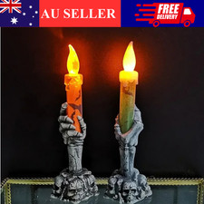 Halloween Decoration LED Party Light Skull Pumpkin Candle Ghost Home Decor Lamp