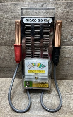 Chicago Electric 12 Volt Battery Tester and Charging System Tester - Works GREAT