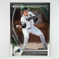 Collin Burns 2021 Panini Prizm Draft Picks #PDP167 Tulane Green Wave