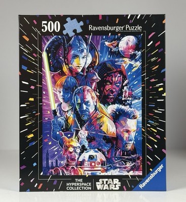 Ravensburger Star Wars Hyperspace  Phantom Menace  500 Pc Puzzle NIB | Sci-Fi