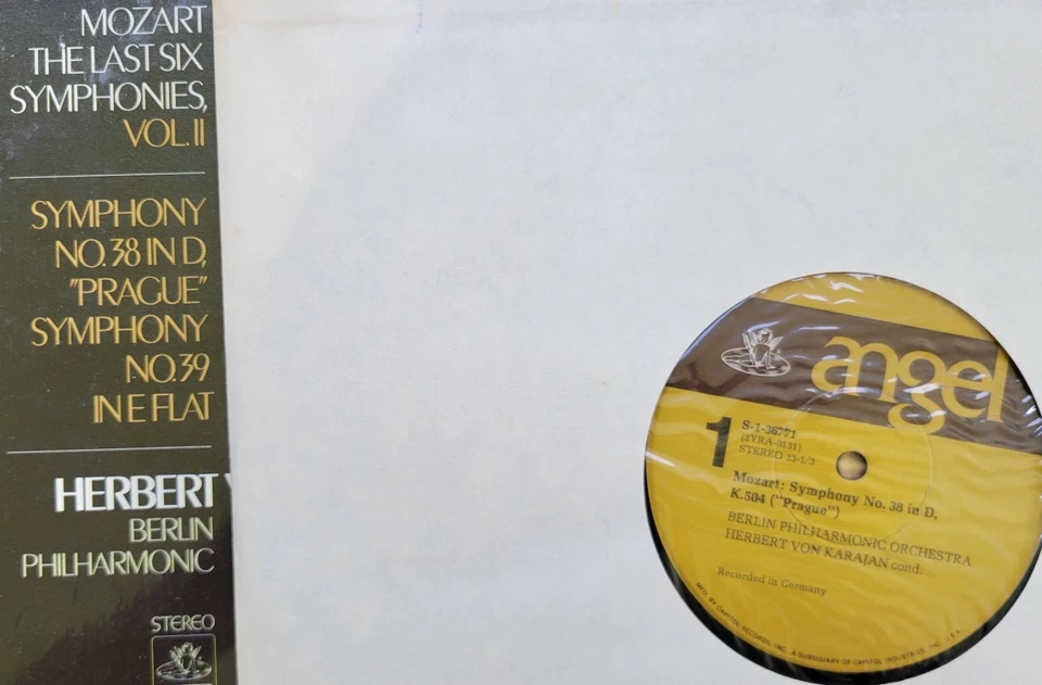 LP Record - Mozart: The Last Six Symphonies Foto 3 de 4