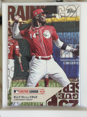 2025 Topps Series 1 Cactus League Elly De La Cruz Cincinnati Reds