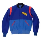 Letterman Kanye West Pastelle Varsity Blue All Wool Jacket Adult Size New