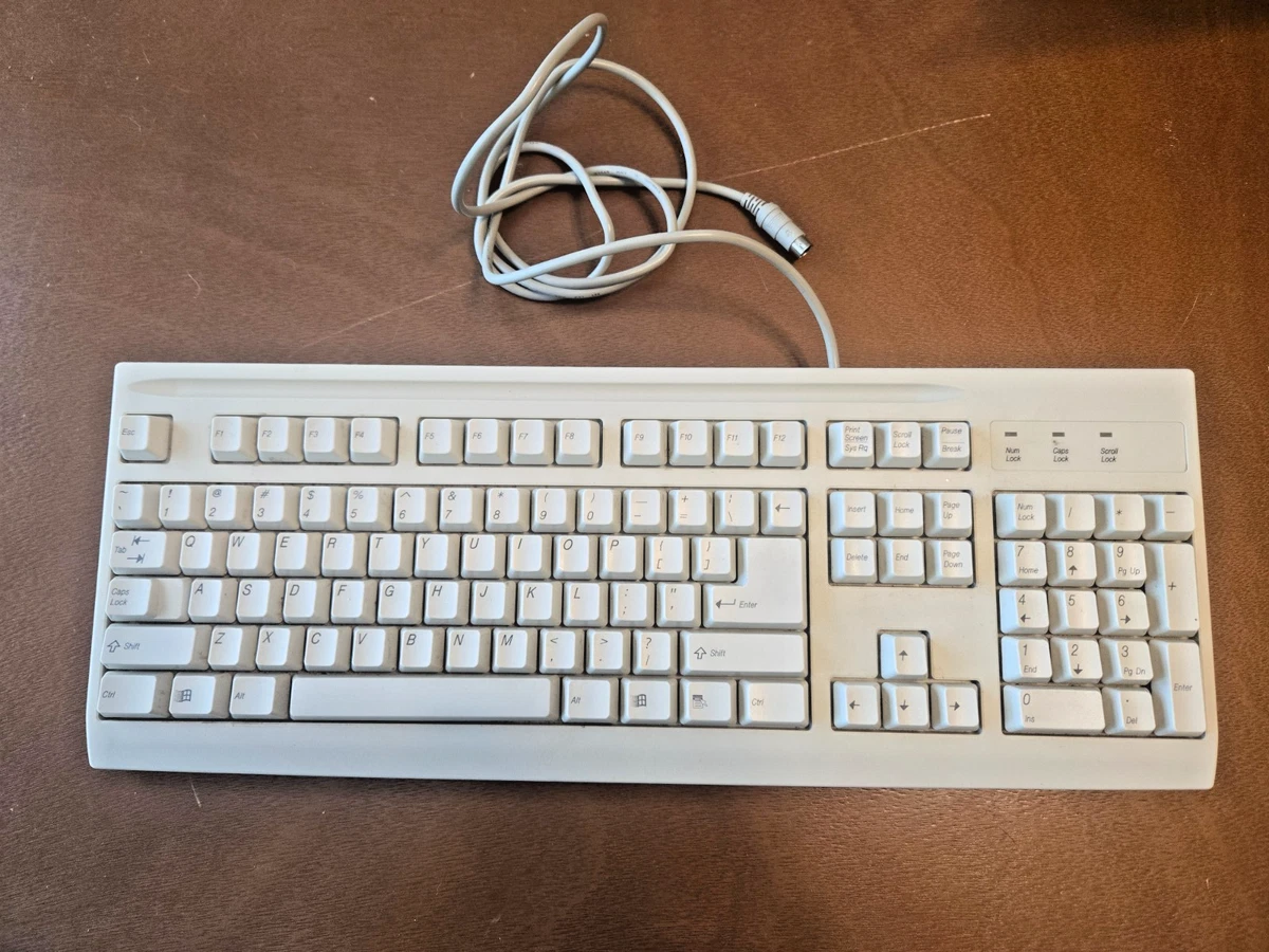 Mitsumi Computer Keyboards & Keypads White PS/2 Connectivity for