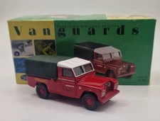 CORGI VANGUARDS 1:43 LAND ROVER - MIDLAND RED LEAMINGTON VA07600 Ltd Ed No 6295