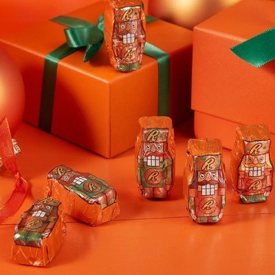 REESE'S PEANUT BUTTER CREME NUTCRACKER MINIATURE MILK Chocolate BULK VALUE BAG