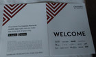 CAESARS REWARDS CAESARS PALACE LAS VEGAS  NEVADA  CHECK-IN FOLDER — photo 1
